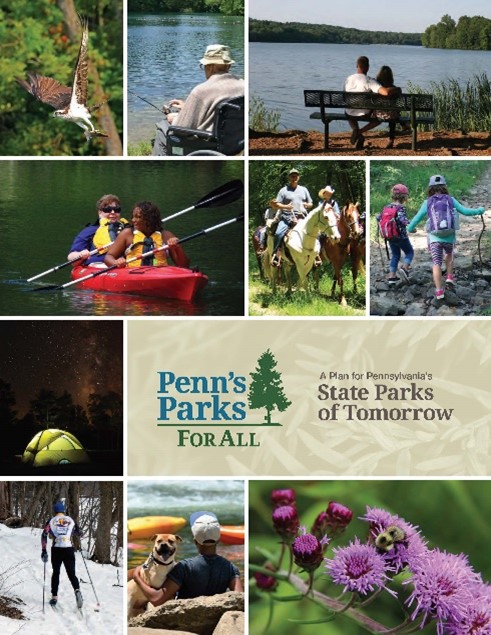 Cover of Penn's Park for all State Parks of Tomorrow
