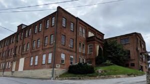 Historic former Merchants Cigar Box Manufacturing building in Dallastown, PA